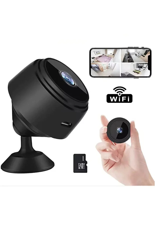 Full HD Uzaktan İzleme Mini Kamera 4K Mini kamera